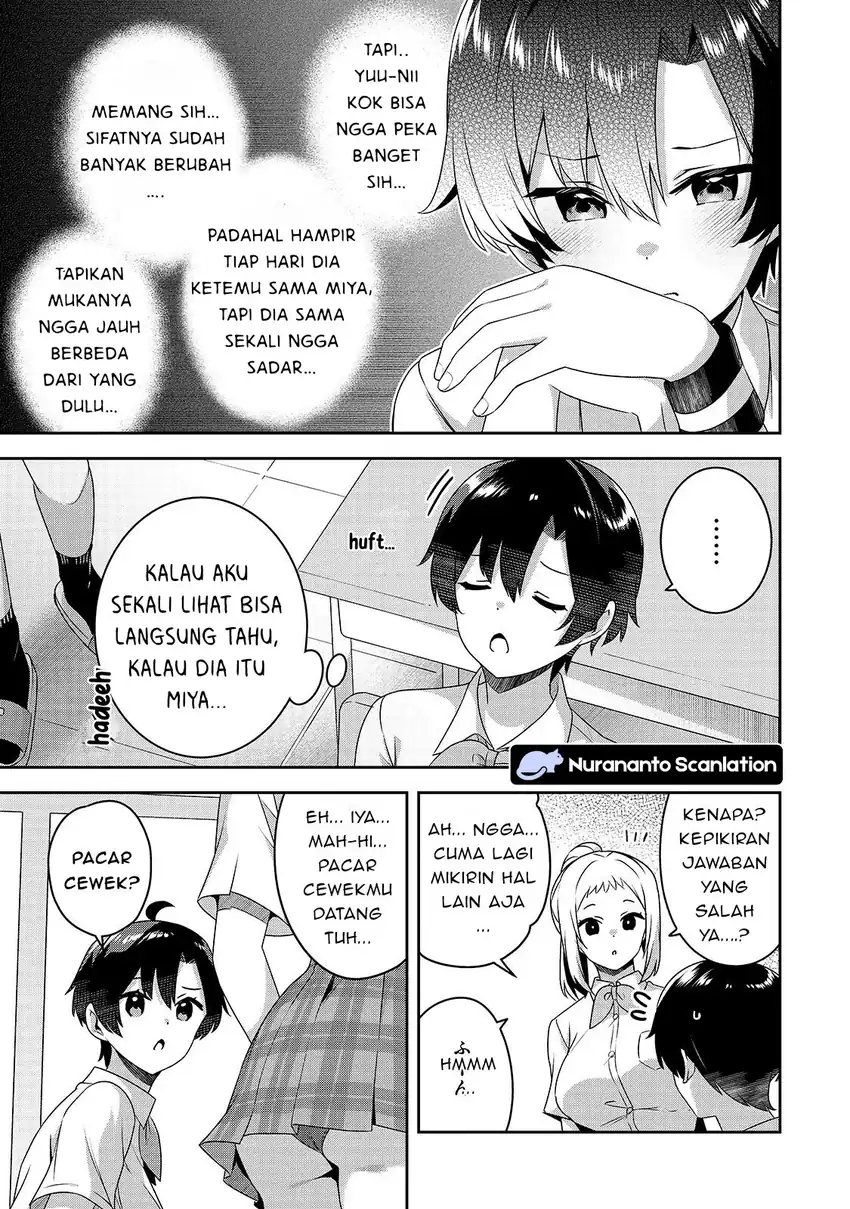 Baca 10-Nen Buri ni Saikai shita Kusogaki wa Seijun Bishoujo JK ni Seichou shiteita - Chapter 17 halaman 4