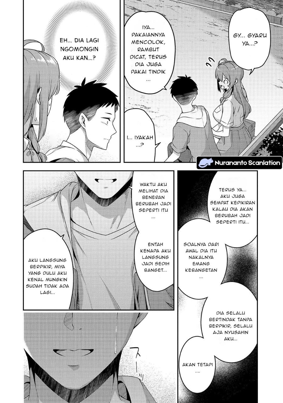 Baca 10-Nen Buri ni Saikai shita Kusogaki wa Seijun Bishoujo JK ni Seichou shiteita - Chapter 18.1 halaman 4