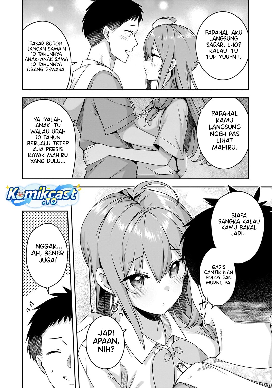 Baca 10-Nen Buri ni Saikai shita Kusogaki wa Seijun Bishoujo JK ni Seichou shiteita - Chapter 18.2 halaman 4