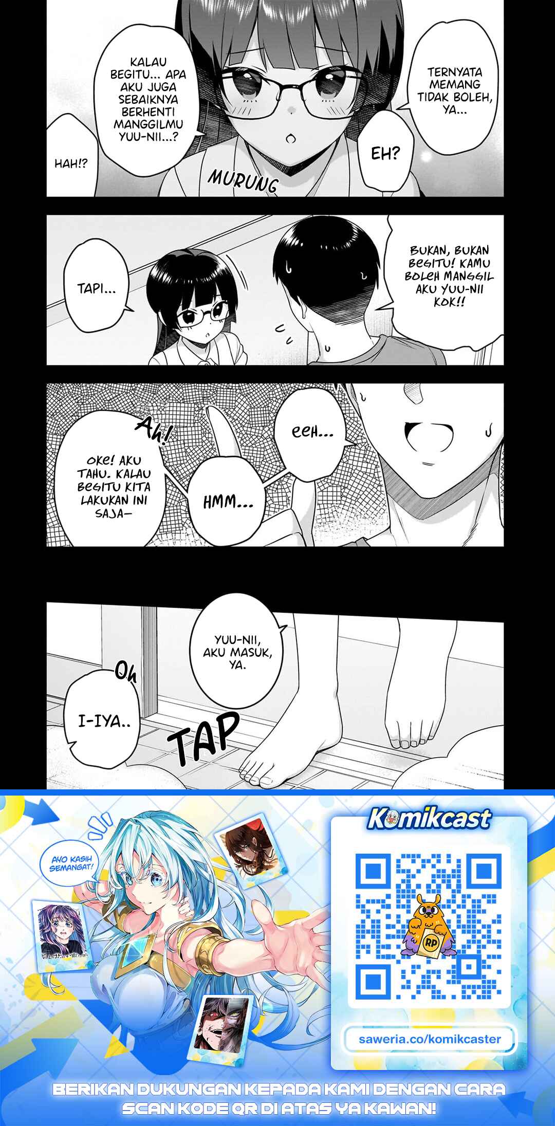 Baca 10-Nen Buri ni Saikai shita Kusogaki wa Seijun Bishoujo JK ni Seichou shiteita - Chapter 21.1 halaman 15