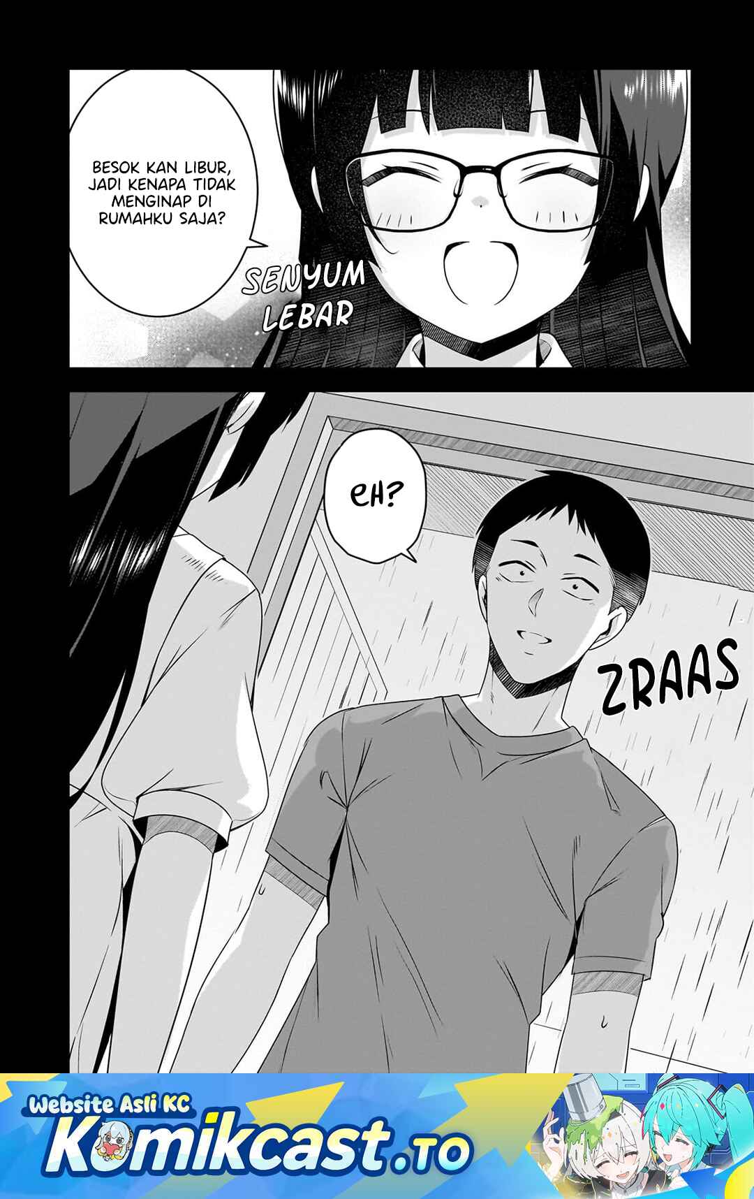 Baca 10-Nen Buri ni Saikai shita Kusogaki wa Seijun Bishoujo JK ni Seichou shiteita - Chapter 21.1 halaman 2