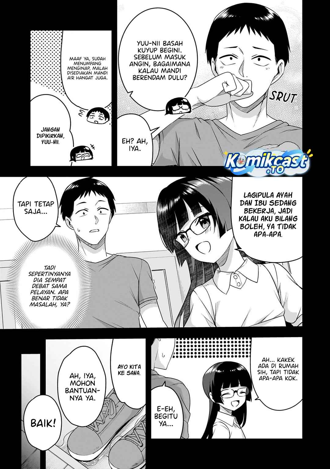 Baca 10-Nen Buri ni Saikai shita Kusogaki wa Seijun Bishoujo JK ni Seichou shiteita - Chapter 21.1 halaman 6