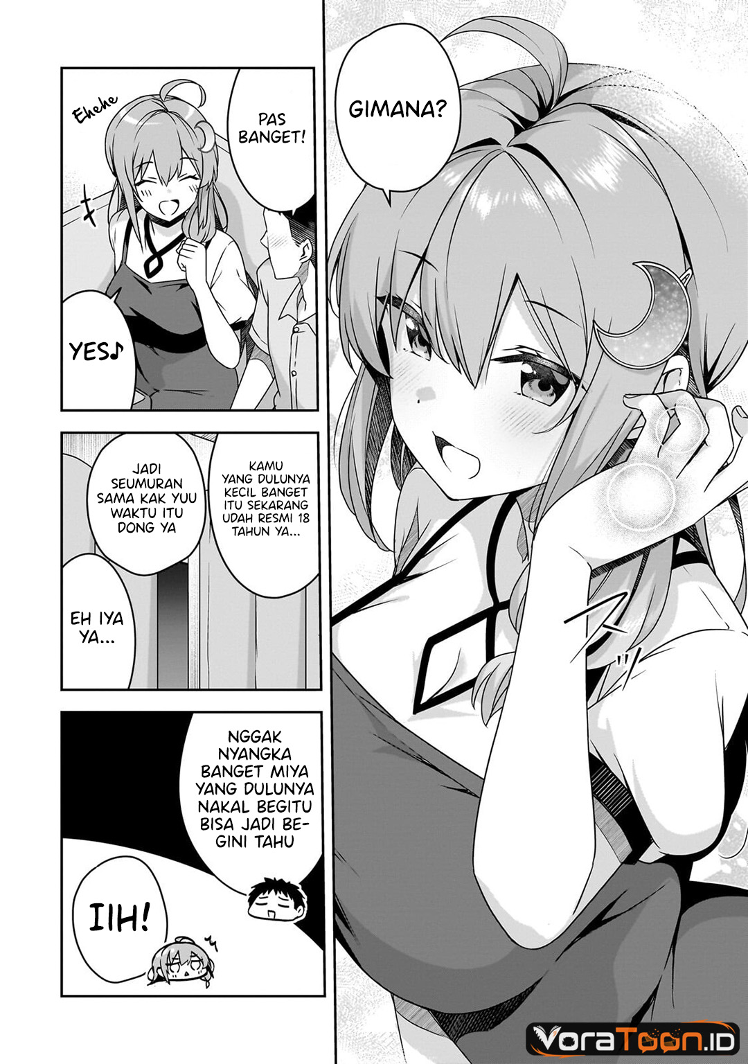 10-Nen Buri ni Saikai shita Kusogaki wa Seijun Bishoujo JK ni Seichou shiteita Chapter 23.2 - Page 9