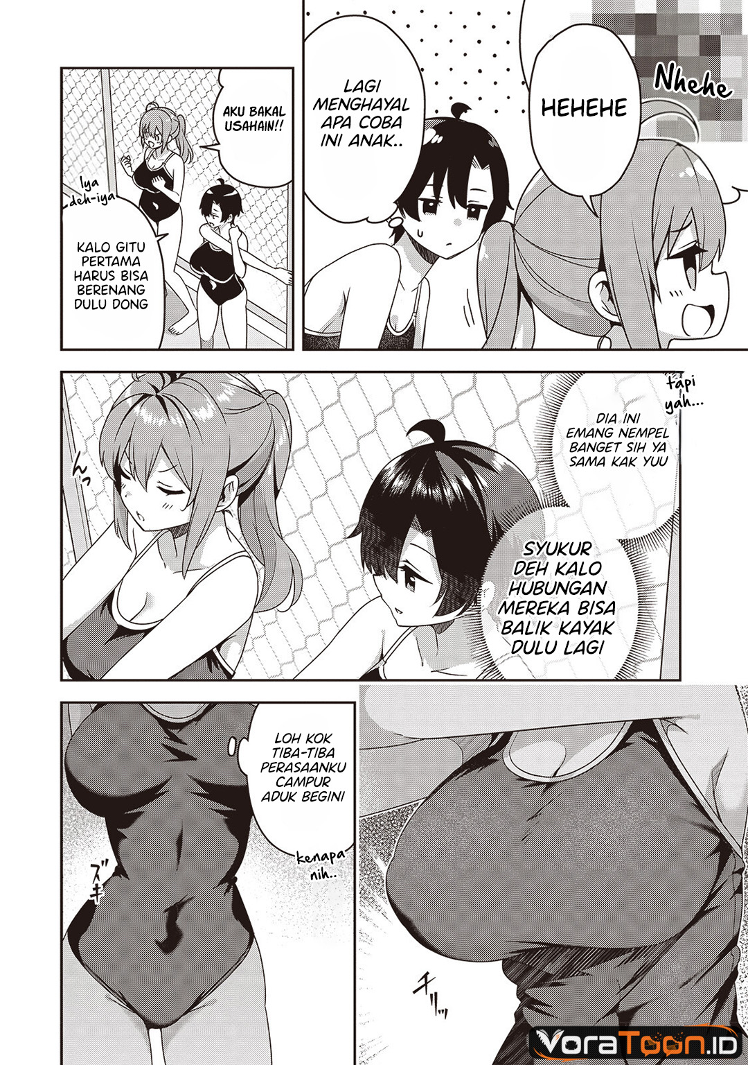 10-Nen Buri ni Saikai shita Kusogaki wa Seijun Bishoujo JK ni Seichou shiteita Chapter 25.2 - Page 3