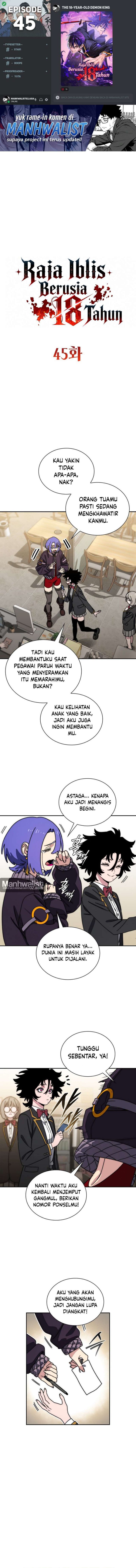 Baca The 18 Year Old Demon King - Chapter 45 halaman 1