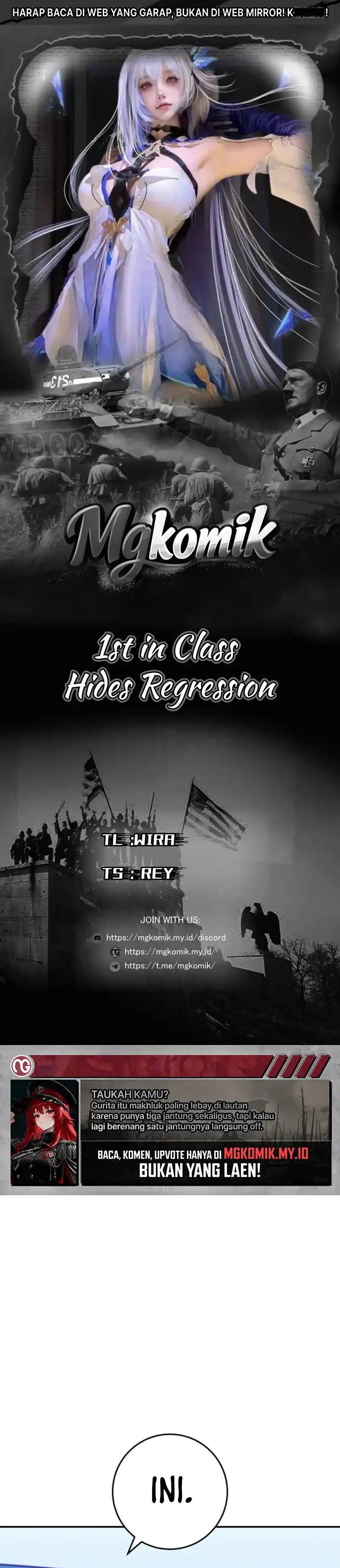 1st in Class Hides Regression Chapter 22 - Page 1