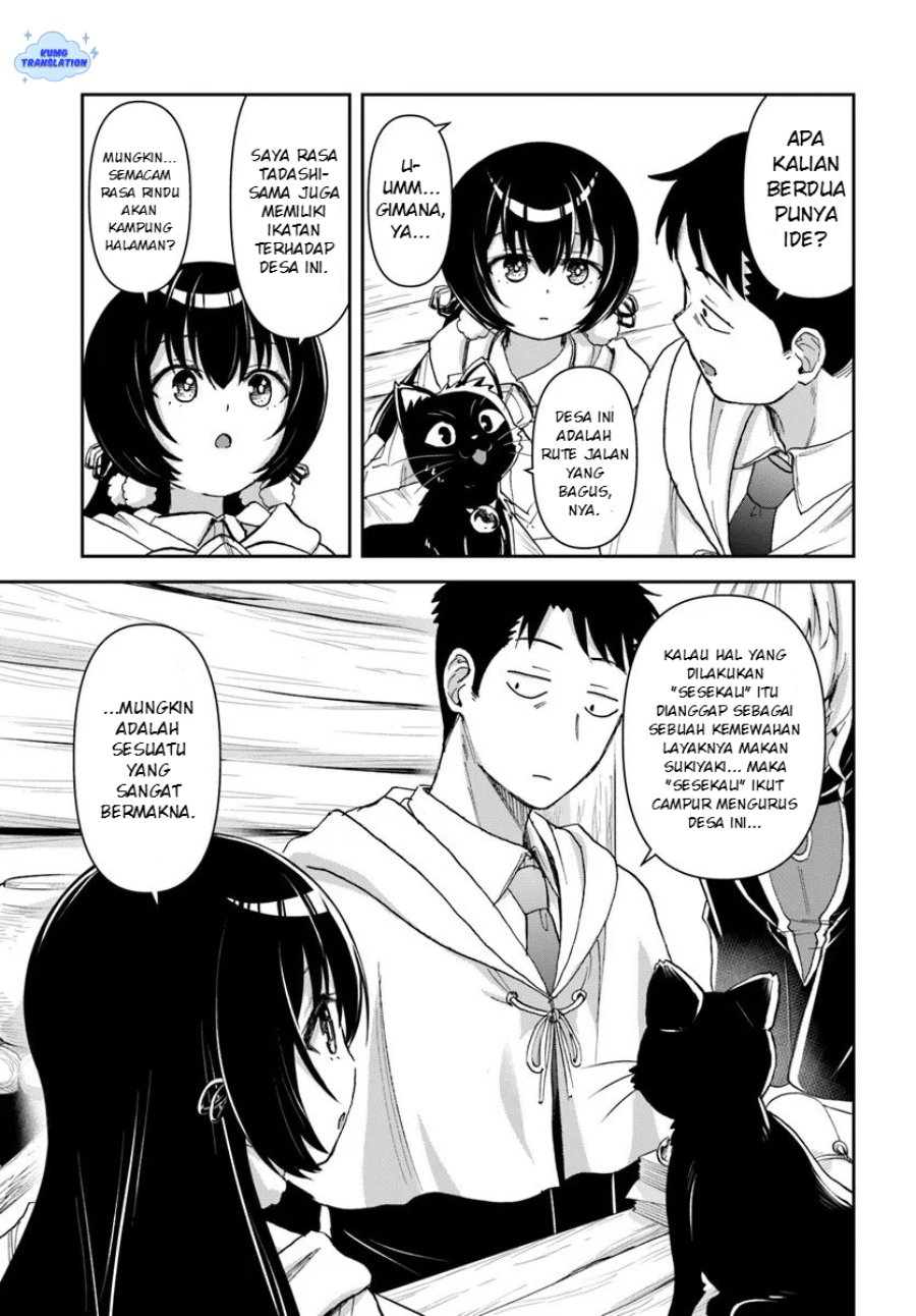 35-sai dokushin Yamada, isekai mura ni risou no sekando hausu o tsukuritai ~isekai to genjitsu no ii tokodori raifu~ Chapter 7 - Page 10