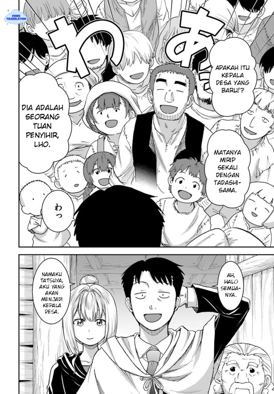 35-sai dokushin Yamada, isekai mura ni risou no sekando hausu o tsukuritai ~isekai to genjitsu no ii tokodori raifu~ Chapter 7 - Page 13
