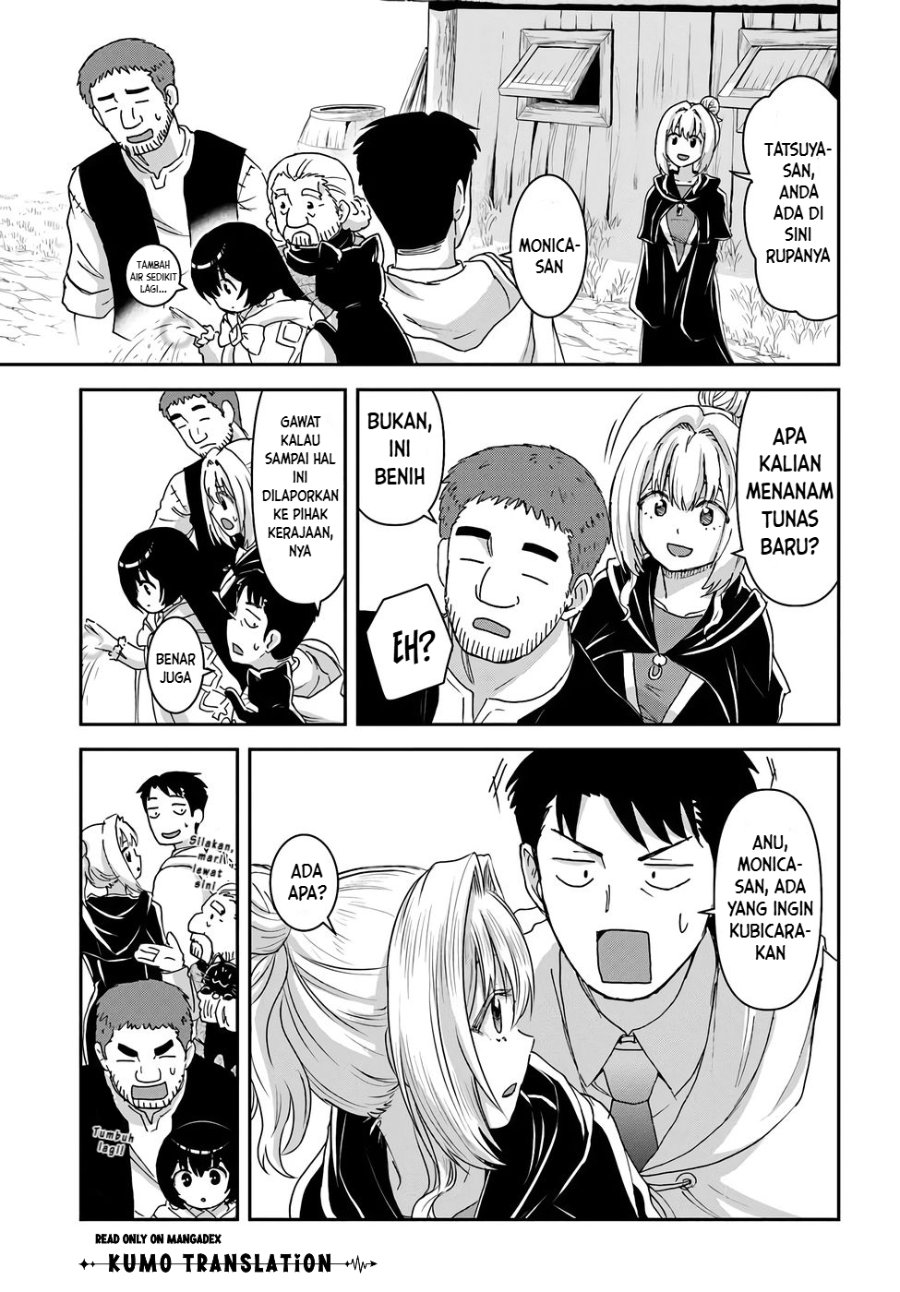 35-sai dokushin Yamada, isekai mura ni risou no sekando hausu o tsukuritai ~isekai to genjitsu no ii tokodori raifu~ Chapter 8 - Page 18