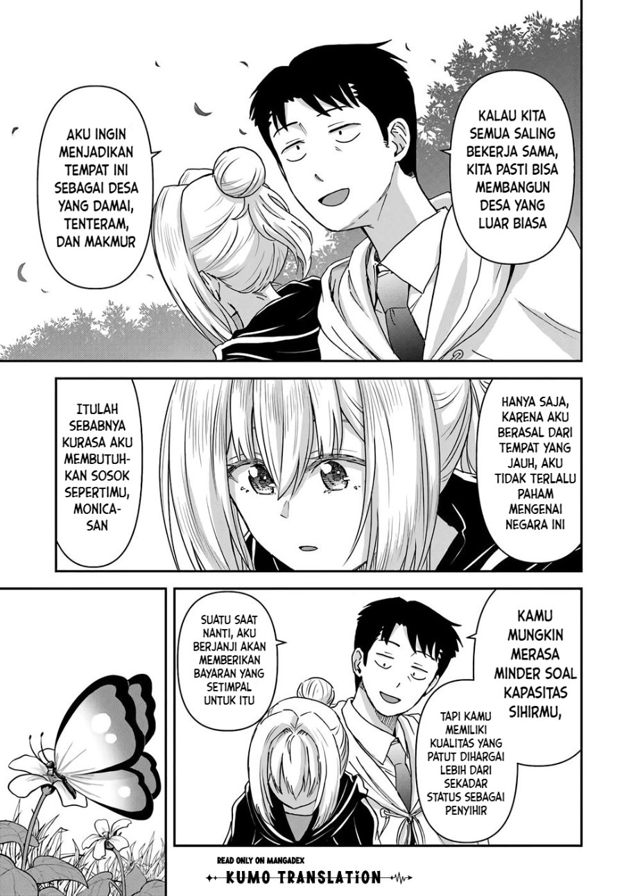 35-sai dokushin Yamada, isekai mura ni risou no sekando hausu o tsukuritai ~isekai to genjitsu no ii tokodori raifu~ Chapter 8 - Page 24