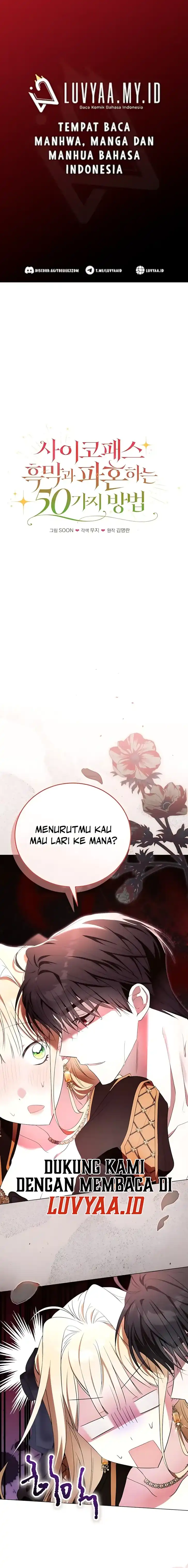 Baca 50 Ways to Dump the Psychopathic Mastermind - Chapter 7 halaman 1