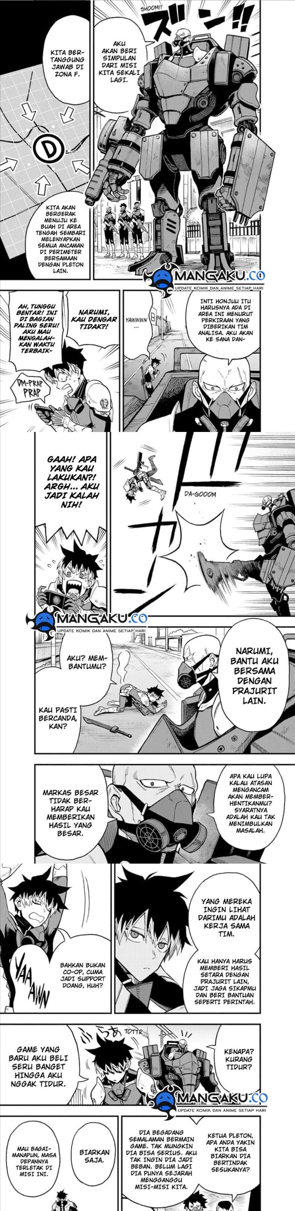 Baca 8Kaijuu B-Side - Chapter 10 halaman 9