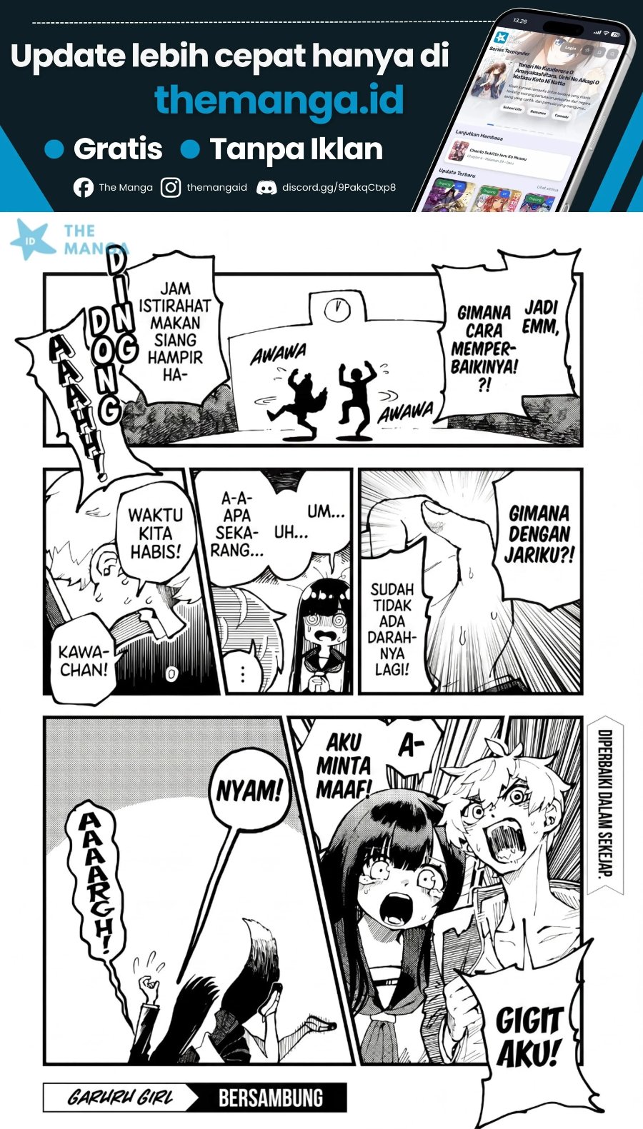 Halaman 32 dari Garuru Girl Chapter 2