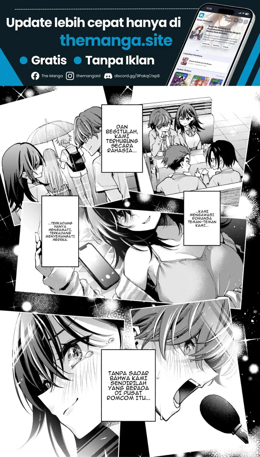 Baca #RabuKome Suki to Kossori Tsunagaritai Chapter 0 Bahasa Indonesia page 54