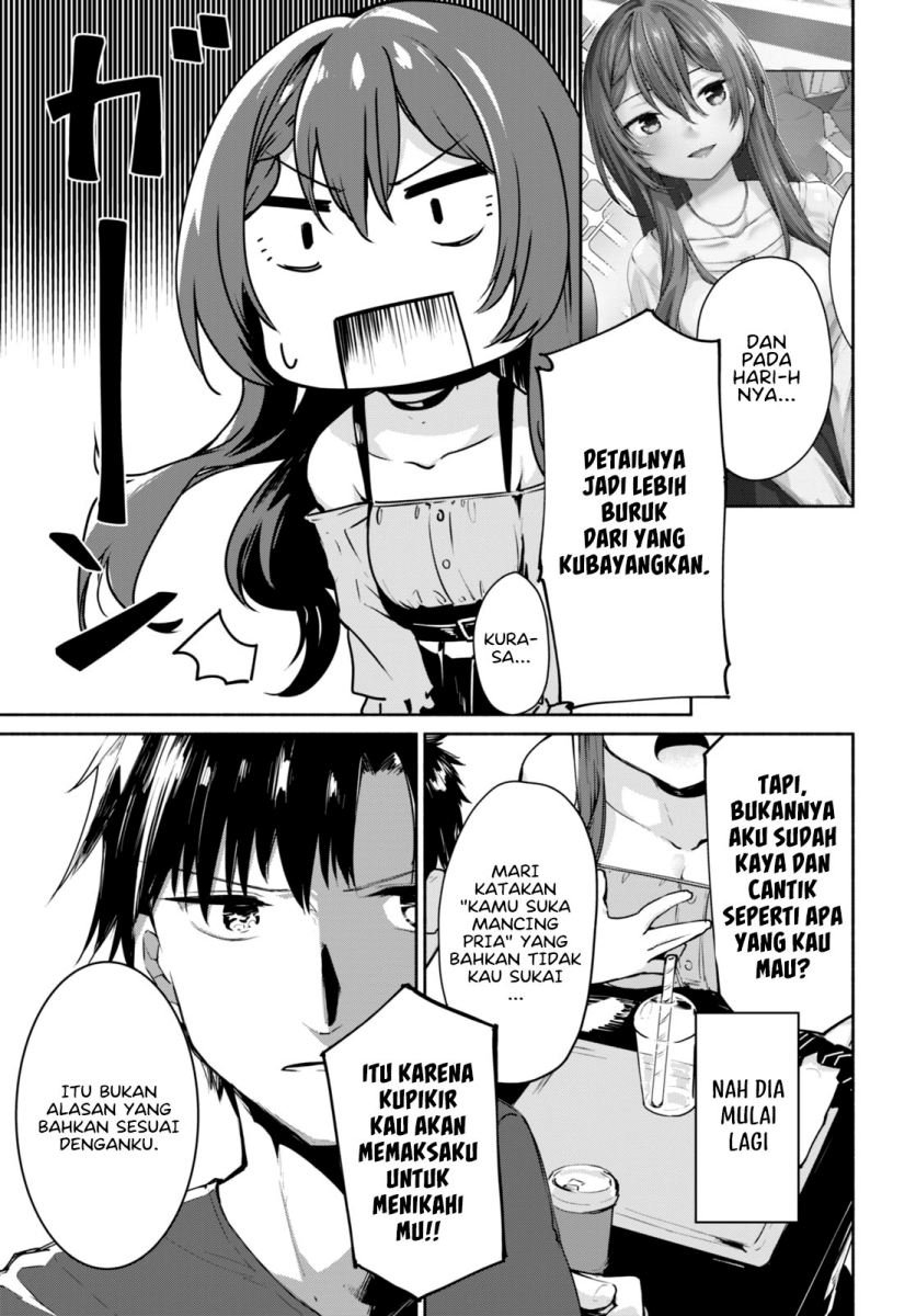 Baca Bijin de Okane Mochi no Kanojo ga Hoshii to Ittara, Wake Ari Joshi ga Yattekita Ken. Chapter 1 Bahasa Indonesia page 58