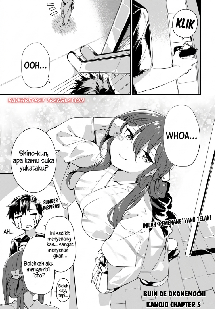 Bijin de Okane Mochi no Kanojo ga Hoshii to Ittara, Wake Ari Joshi ga Yattekita Ken. Chapter 5 - Page 2