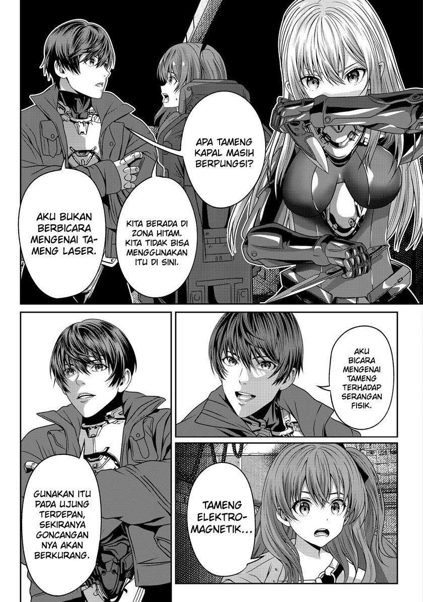 Baca "Koko wa Makasete Sakini Ike!" wo shitai Shinitagari no Nozomanu Uchuu Gekokujou - Chapter 4 halaman 36