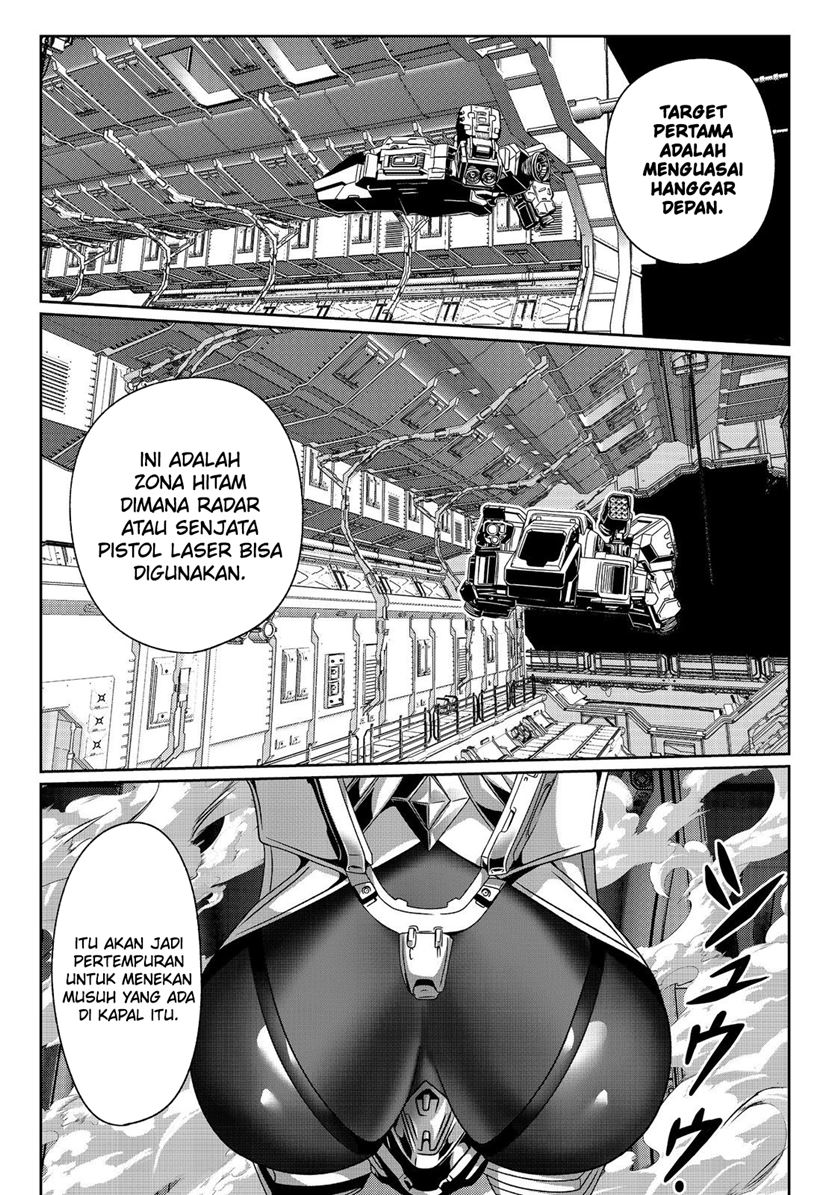 Baca "Koko wa Makasete Sakini Ike!" wo shitai Shinitagari no Nozomanu Uchuu Gekokujou - Chapter 4 halaman 8