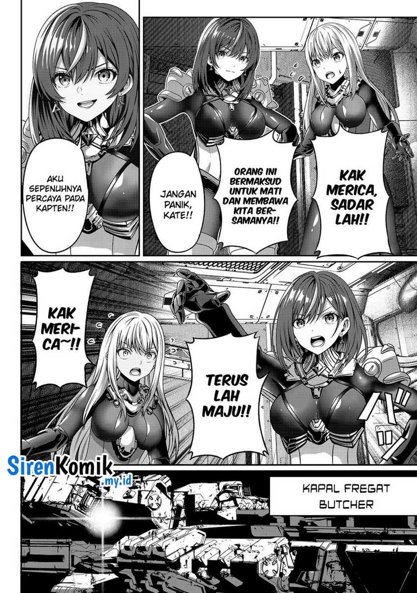 Baca "Koko wa Makasete Sakini Ike!" wo shitai Shinitagari no Nozomanu Uchuu Gekokujou - Chapter 5 halaman 4