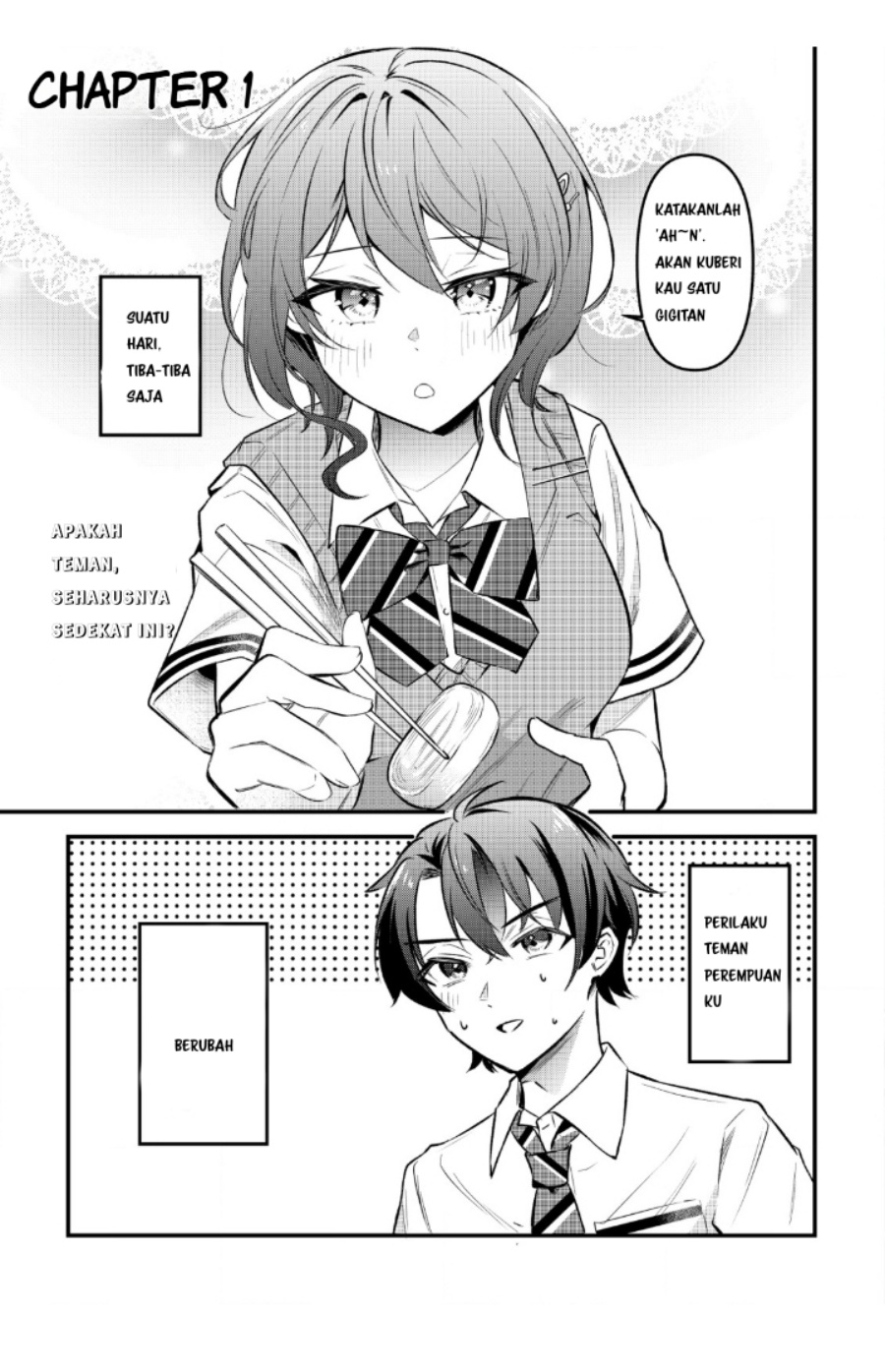 Baca “Osananajimi ga Hoshii” to Tsubuyaitara Yoku Issho ni Asobu Onna Tomodachi no Yousu ga Hen ni Nattanda ga Chapter 1 Bahasa Indonesia page 8