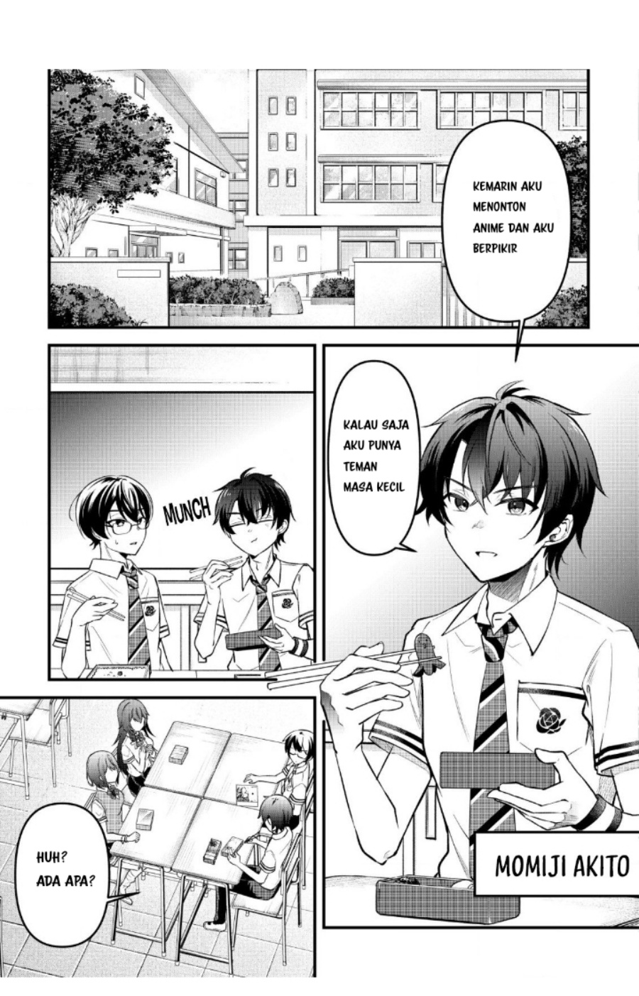Baca “Osananajimi ga Hoshii” to Tsubuyaitara Yoku Issho ni Asobu Onna Tomodachi no Yousu ga Hen ni Nattanda ga Chapter 1 Bahasa Indonesia page 12