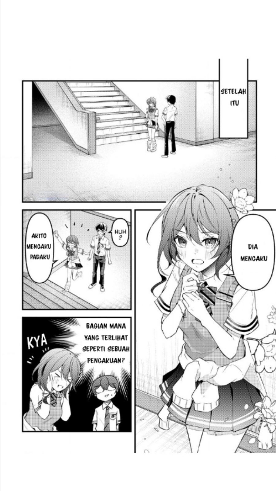 Baca “Osananajimi ga Hoshii” to Tsubuyaitara Yoku Issho ni Asobu Onna Tomodachi no Yousu ga Hen ni Nattanda ga Chapter 1 Bahasa Indonesia page 22