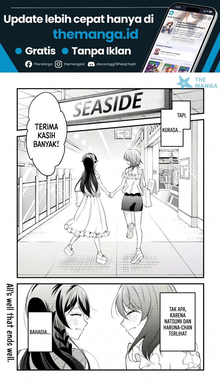 Baca “Osananajimi ga Hoshii” to Tsubuyaitara Yoku Issho ni Asobu Onna Tomodachi no Yousu ga Hen ni Nattanda ga Chapter 11 Bahasa Indonesia page 50