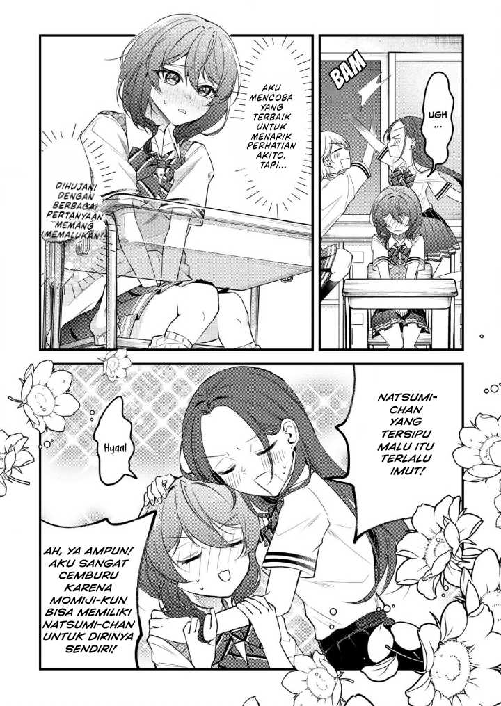 Baca “Osananajimi ga Hoshii” to Tsubuyaitara Yoku Issho ni Asobu Onna Tomodachi no Yousu ga Hen ni Nattanda ga Chapter 5 Bahasa Indonesia page 12