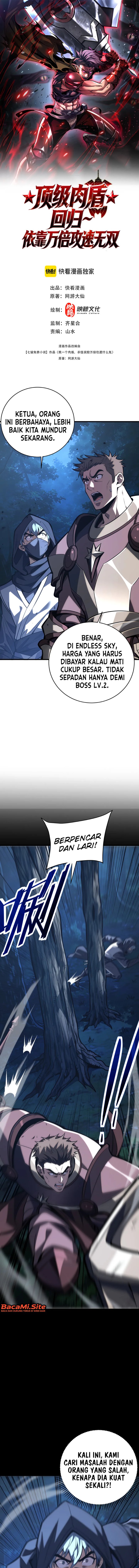 ★The Ultimate Tank Returns★ Dominating With 10,000x Attack Speed Chapter 3 - Page 2