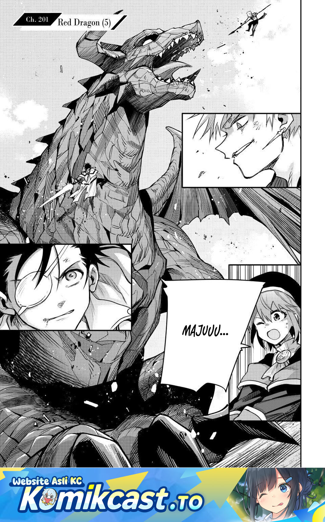 Baca A Court Magician, Who Was Focused On Supportive Magic Because His Allies Were Too Weak, Aims To Become The Strongest After Being Banished - Chapter 201 halaman 2