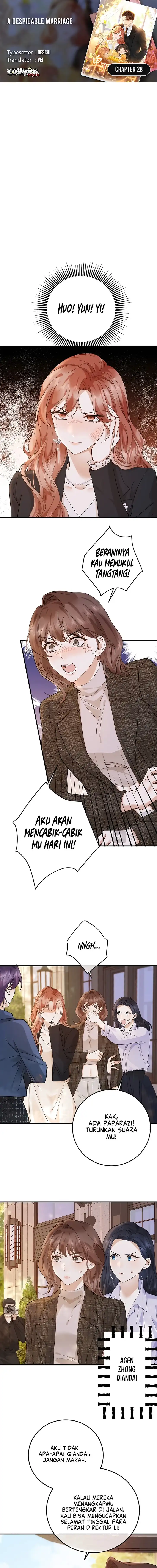 Baca A Despicable Marriage - Chapter 28 halaman 1