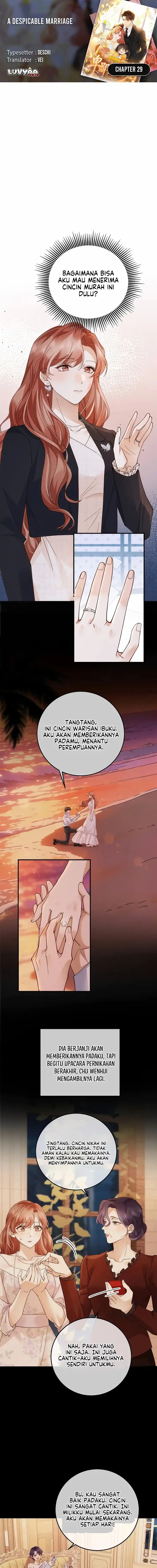 Baca A Despicable Marriage - Chapter 29 halaman 1