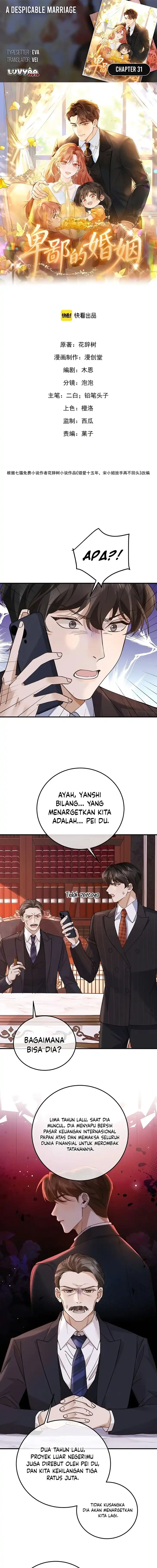 A Despicable Marriage Chapter 31 - Page 1