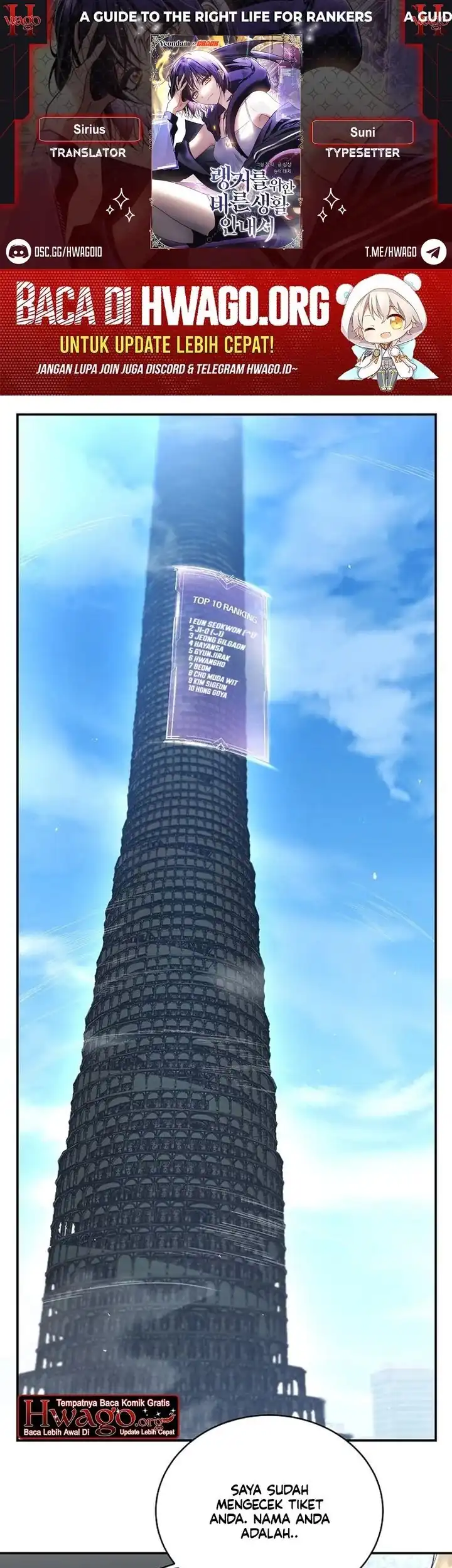 A Guide to the Right Life for Rankers Chapter 8 - Page 1