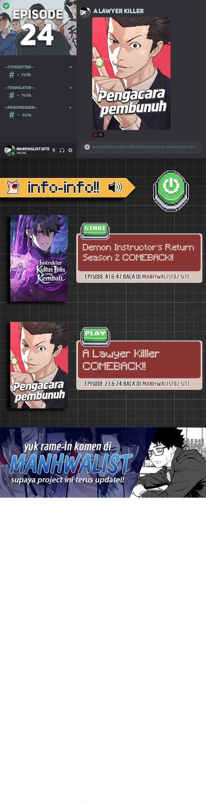 Baca A Lawyer Killler (Killer Lawyer) - Chapter 24 halaman 1