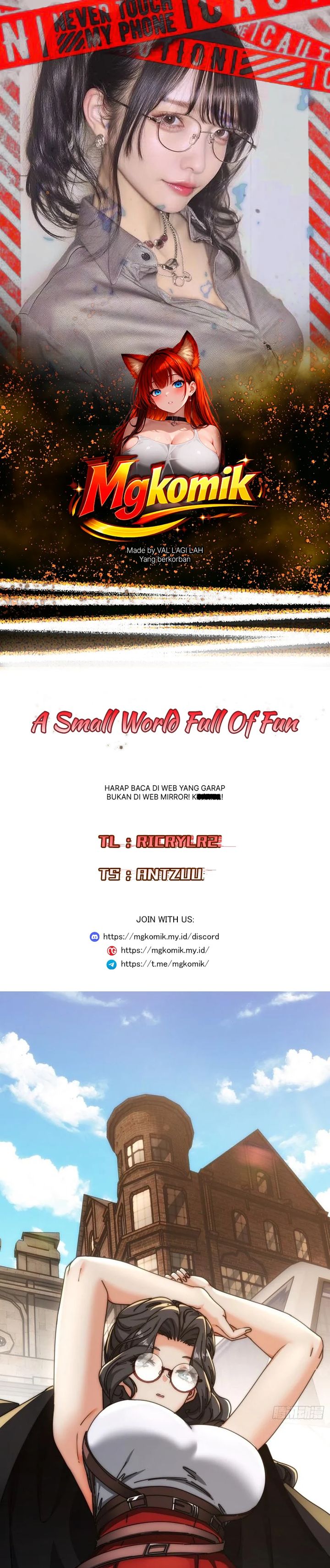 Baca A Small World Full Of Fun - Chapter 9 halaman 1