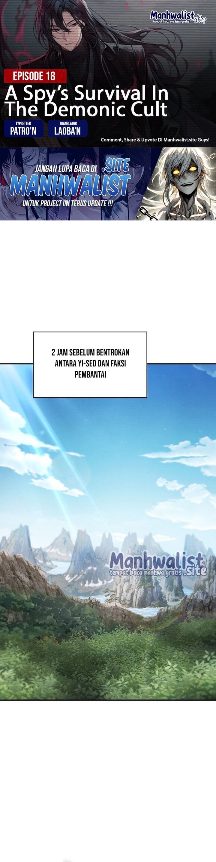 Baca A Spy's Survival In The Demonic Cult - Chapter 18 halaman 1