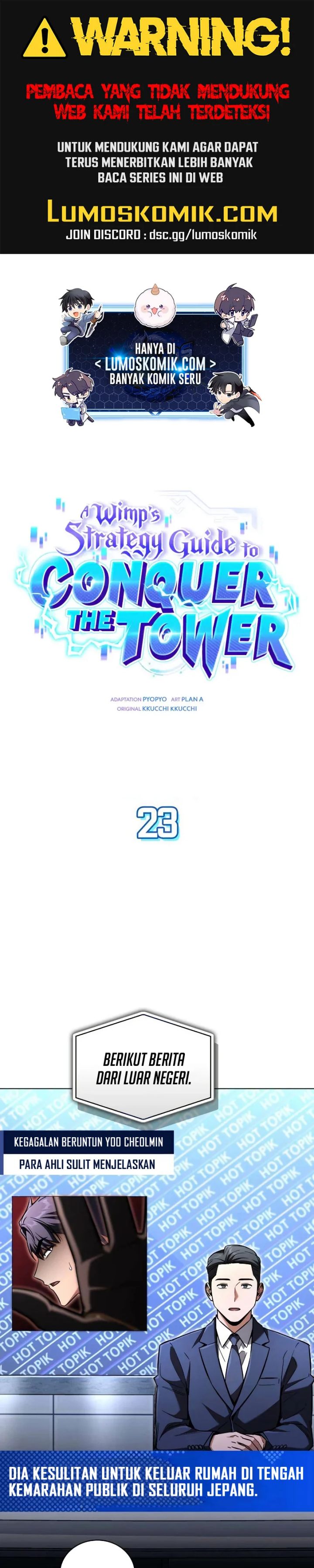 Baca A Wimp's Strategy Guide to Conquer the Tower - Chapter 23 halaman 2