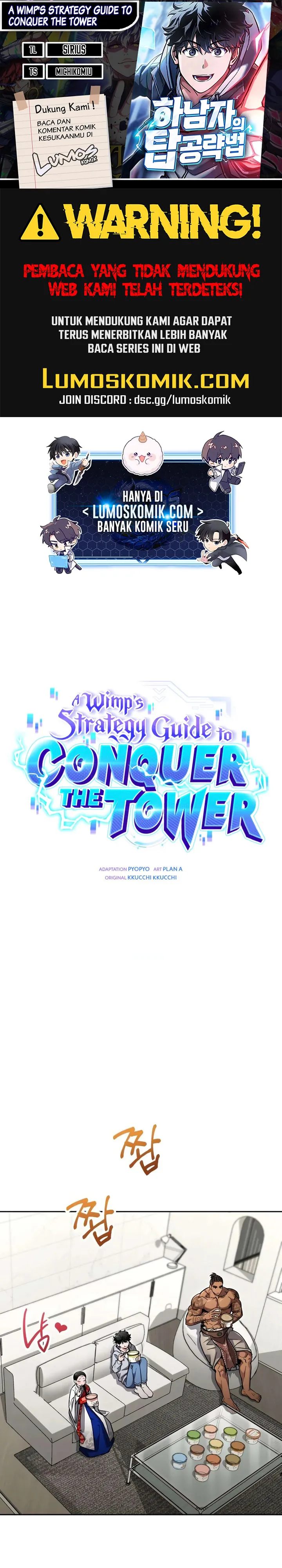 Baca A Wimp's Strategy Guide to Conquer the Tower - Chapter 26 halaman 1
