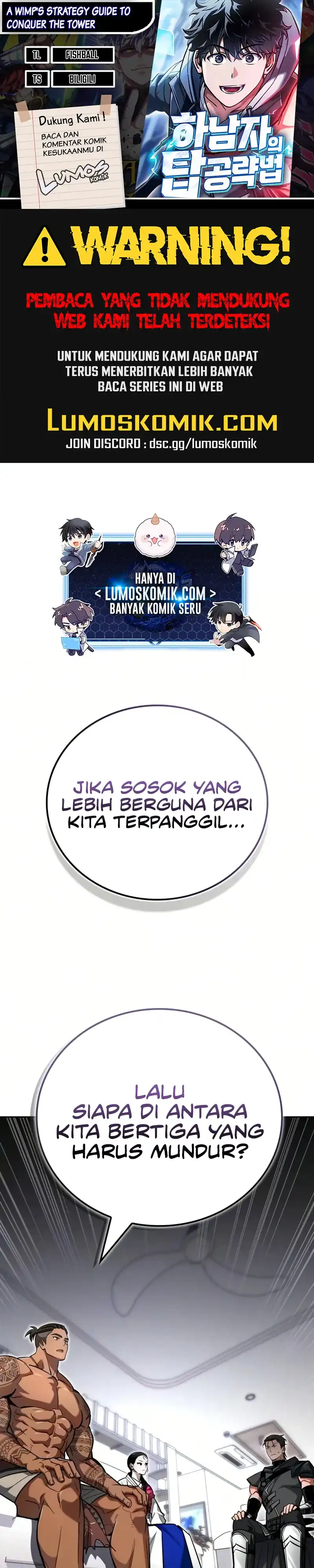Baca A Wimp's Strategy Guide to Conquer the Tower - Chapter 28 halaman 1
