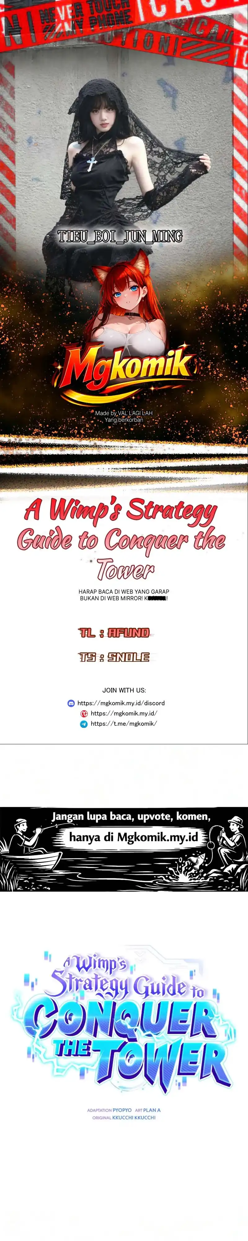 Baca A Wimp's Strategy Guide to Conquer the Tower - Chapter 33 halaman 1