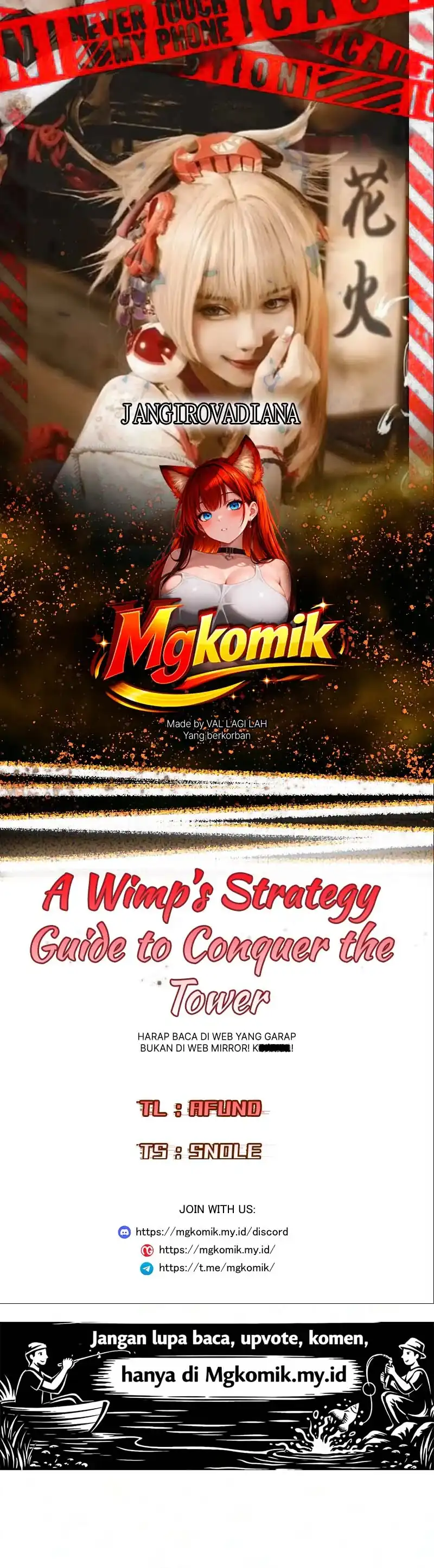 Baca A Wimp's Strategy Guide to Conquer the Tower - Chapter 35 halaman 1
