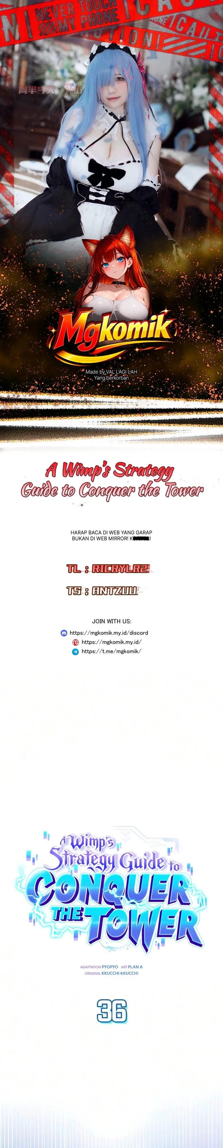 Baca A Wimp's Strategy Guide to Conquer the Tower - Chapter 36 halaman 1