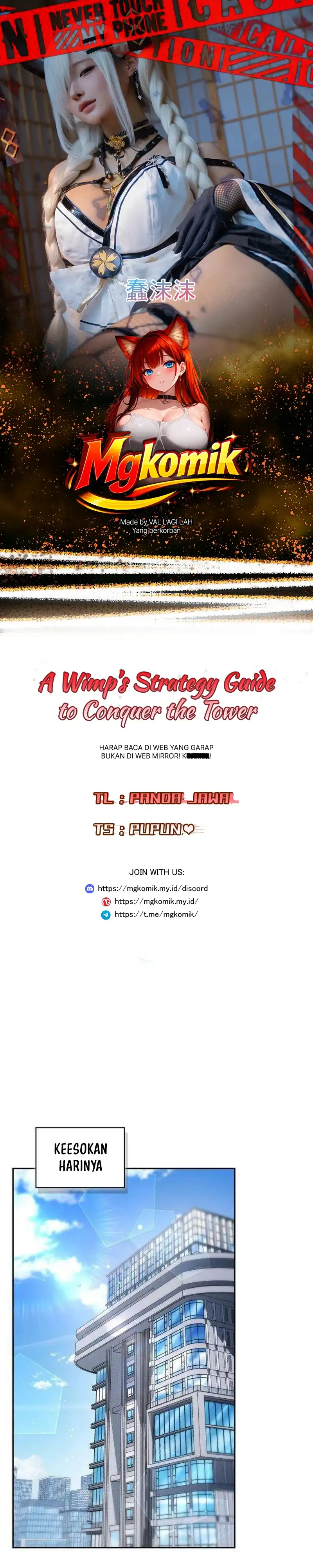 Baca A Wimp's Strategy Guide to Conquer the Tower - Chapter 37 halaman 1
