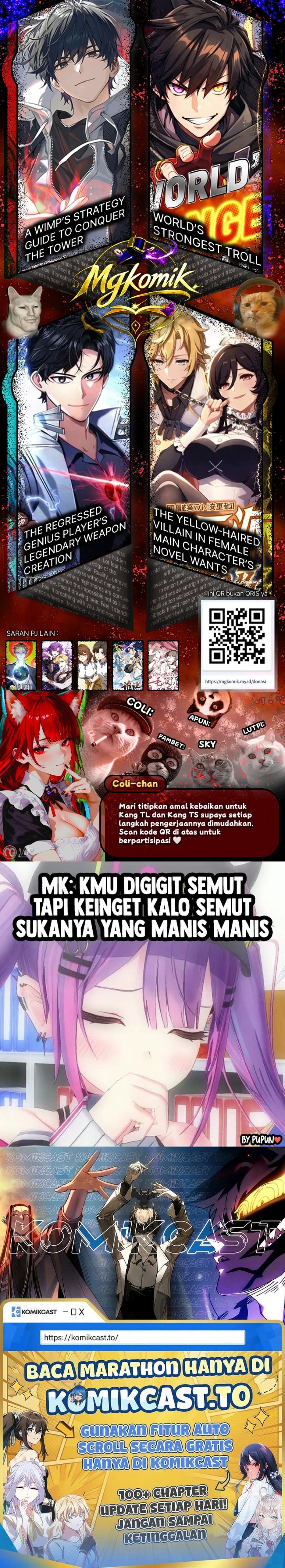 Baca A Wimp’s Strategy Guide to Conquer the Tower Chapter 41 Bahasa Indonesia page 104