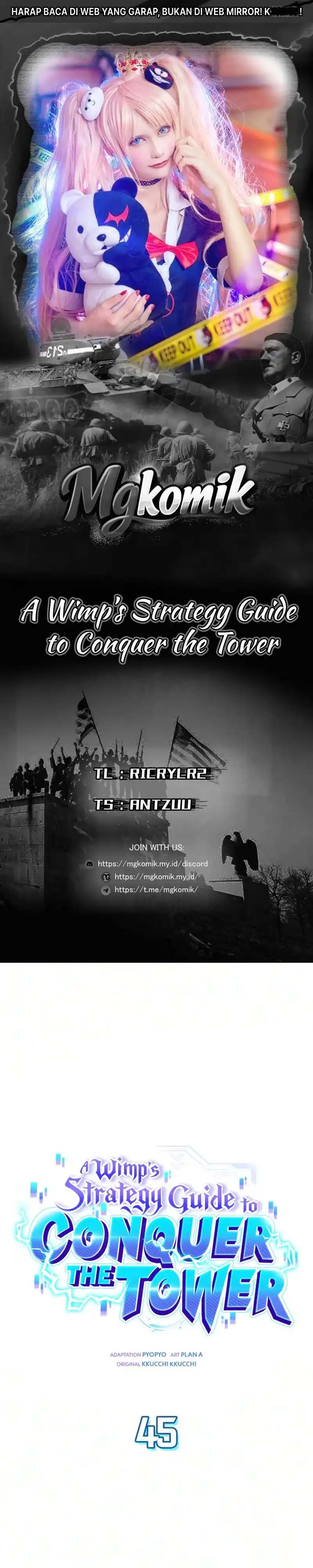 Baca A Wimp’s Strategy Guide to Conquer the Tower Chapter 45 Bahasa Indonesia page 6