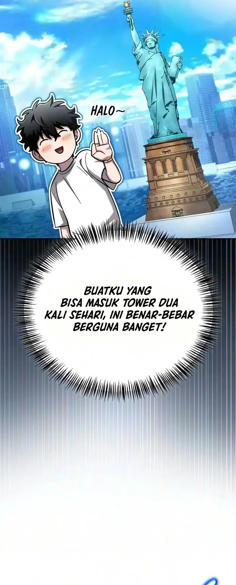 Baca A Wimp’s Strategy Guide to Conquer the Tower Chapter 45 Bahasa Indonesia page 58