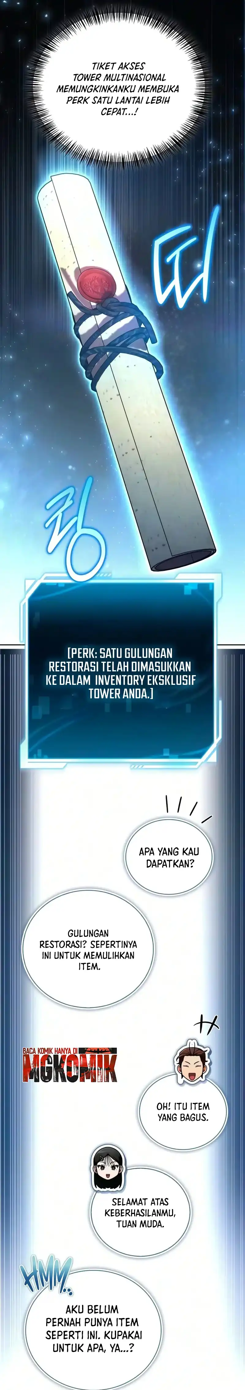 Baca A Wimp’s Strategy Guide to Conquer the Tower Chapter 47 Bahasa Indonesia page 58