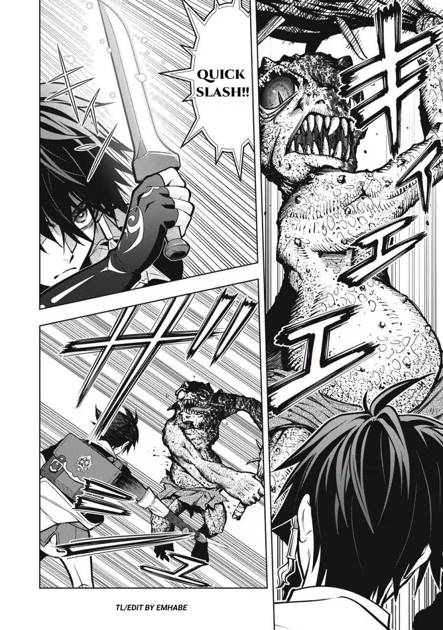 Baca Academy Saikyou no Mob Healer: Shinigee Sekai no Mob ni Tensei Shita Ore wa, Hazure Job [Healer] to Gensaku Chishiki de Musou Suru - Chapter 1.2 halaman 12