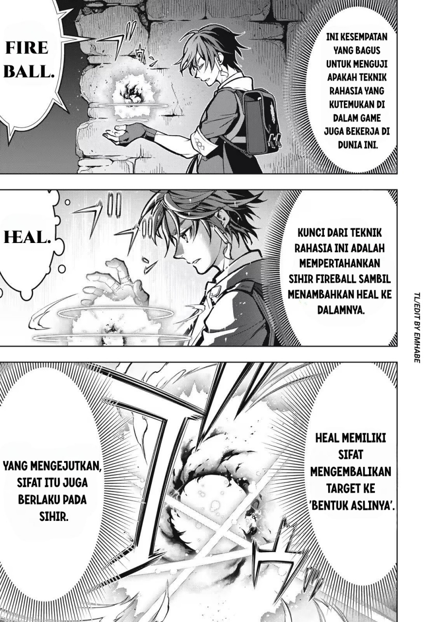 Baca Academy Saikyou no Mob Healer: Shinigee Sekai no Mob ni Tensei Shita Ore wa, Hazure Job [Healer] to Gensaku Chishiki de Musou Suru - Chapter 1.2 halaman 19